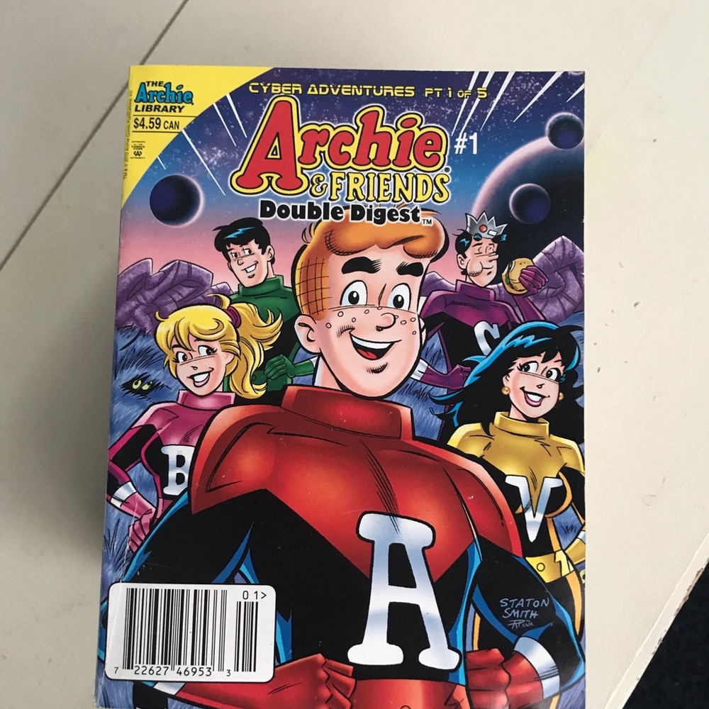 2011 Archie & Friends Double Digest Comic #1 - Red Costume Cover